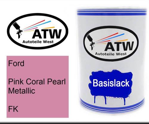 Ford, Pink Coral Pearl Metallic, FK: 500ml Lackdose, von ATW Autoteile West.